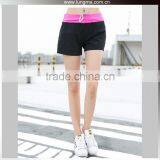 Ladies Sexy Workout Apparel Sport Yoga Exercise Gym Spandex Printed Women Sport Tight Shorts thumbnail-3