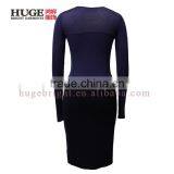 Silk And Wool Blend Kint Women Sweater Dress thumbnail-2