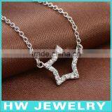 40621 Short 925 Sterling Silver Necklaces thumbnail-1