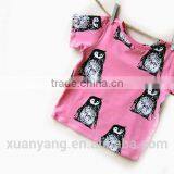 Hot Sale Childrens Boutique Clothing Cute Baby Tops Custom Printing Baby Girls t Shirt thumbnail-1