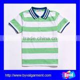 Korean Children Clothing of Polo Shirt Custom Fashion Stripe Kids Polo Shirt Wholesale Children Clothing Usa thumbnail-1