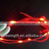2015 New Model Real Nylon LED Shoe Laces Same as Normal Shoe Lace Flashing in the Night thumbnail-2