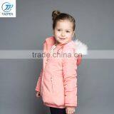 Children Clothes Girls Jacket With Hood Made of Fleece Fabric 2017 Latest Design thumbnail-2
