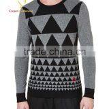 Intarsia Men's Blend Male Cashmere Sweater 2016 thumbnail-1