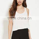 2017 Hotsale China Women Custom Fashion Cropped Skinny Leggings OEM Service Plain Dyed thumbnail-1