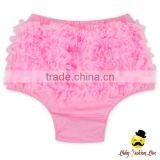 Kiddy Plain Pink Cotton Newborn Baby Girl Toddler Size Shorts Soft Breathable Boubble Tutu Diaper thumbnail-4