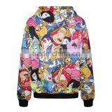 100% Polyester Cheap Wholesale 3D Sublimation Graphic Pullover Oversized Hoodie thumbnail-4