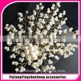 Handmade Natural Abnormal Pearl Brooch Pin, Exclusive Originality Flower Jewelry Brooches thumbnail-1
