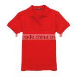 Breathable and Comfortable Short Sleeve Women Polo Shirts Made of 100% Cotton thumbnail-5