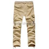 Juqian Quick Drying Durable Washed Carpenter Khaki Mens Workwear Trousers Cargo Pants Overall Work Pants