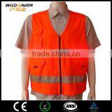 Led Strip Red Safety Vest Fishing Wear Warning Dark Night thumbnail-1