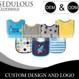 100% Cotton Stylish Boys Baby Bibs With Private Label and Custom Designs thumbnail-6
