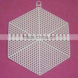 DIY Material Cross Stitch Plastic Canvas Sheets and Shapes /hearts,star,round,Hexagon thumbnail-5