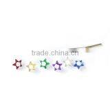 Hair Accessories Findings Pentagram Star Multicolor Rhinestone Hair Clips thumbnail-2