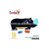 Chalkboard-rhinoceros ( Chalk Board,wooden Board,wood Chalk Board) thumbnail-1