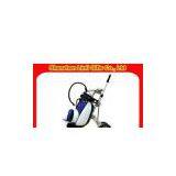 Mini Promotional Gifts Novelty Golf Pen Holder With Trolly PU and Metal , Plastic