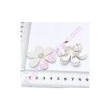 Big Pearl Flower Cameo Crystal Purfume Bottle Ornament thumbnail-2