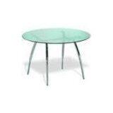 3mm, 6mm Clear Round Tempered Safety Glass, Toughened Glass Table With GB 15763.2 thumbnail-1
