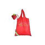 Red 190T Custom Reusable Non-Woven Shopping Bag With Silk Creen Printing Logo thumbnail-1