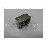 1INCH 100BASE 1 Port Tap Up Shielded RJ45 Ethernet Connector, POE RJ45, Magnetic RJ45 With Led thumbnail-1