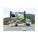 High Definition IP67 / IP65 1 / 4 Scan 1R1G1B PH10mm Truck Mounted LED Display Signs RoHS