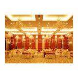 Meeting Room Movable Partition Walls , Aluminum Partition Wall With Sliding Door
