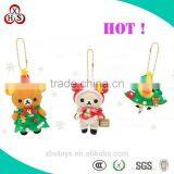 2014 Wholesale Factory Price Mini Stuffed Animal Keychains thumbnail-6