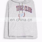 Ladies Fleece Hoodie With Drawstring Printing Hoodie thumbnail-4