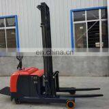 2017 Classic Fully Electric High Crusing Ability 2tons Capacity Warehouse Factory Use Standing Operating Reach Forklift Truck thumbnail-2