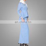 Stylish Baju Kebaya Design Muslim Women Wear Elegant Floral Malaysia Clothing New Model Ladies Suit thumbnail-3
