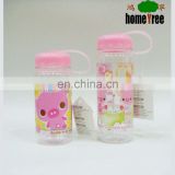 400ML Baby Heatproof Link Lid Plastic Sport shaker Gym Tea Drinking Bottle