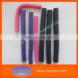 Rubber foam bendy rollers for hair styling