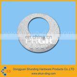 Colorful Priting Flower Delineated Round Nameplate thumbnail-1