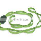 Cotton Yoga Stretching Exercise Strap Band With Multiple Grip Loops thumbnail-3