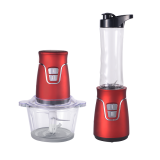 300W/500W double speed 2-in-1 Food Processor electrical 600ml Blender Juicer and 2L Meat Grinder Chopper