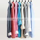 Wholesale Long Sleeve Compression Linen Shirt Solid Color Casual Shirts thumbnail-1