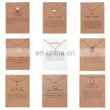 Rinhoo Бабочка Слон Перл Любви Золотой Подвеска-Цепочка для Шеи, Ключица, Фешн-Цепочка, Женское Ювелирное Изделие thumbnail-2