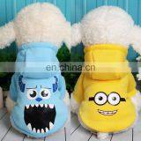 Hot Selling Pet Hoodie Cartoon Printing Dog Clothes 4 Legs Cotton Puppy Hoodies Coat Sweater thumbnail-2