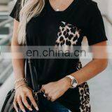 2020 Summer New Explosion Style Large Size Leopard Short-sleeved T-shirt Shirt Women Factory Direct Sales thumbnail-2