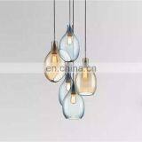 Home Decor Modern Hanging Lamp Glass Chandelier Pendant Lights for Hotel thumbnail-5