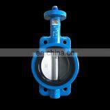 DN150 6'' Inch Valvula Mariposa 6 Pulgadas With Cast Iron Body Ductile Iron Disc 416 Stem Soft Sealing thumbnail-3