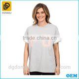 Latest 2016 Custom Cheap Hight Qualtiy Print T-Shirt for Lady thumbnail-1