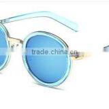 Men Women Revo Vintage Shade Round Lens Reflective Mirror Out Door Sunglasses thumbnail-1