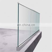 CBMmart Customized Exterior Pool Side Luxury Glass Railing Balustrades Modern Design thumbnail-3