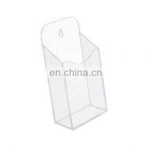 Pocket Wall Mount Wholesale Acrylic Brochure Holder A6