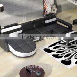 Contemporary Furniture Top Grain Leather Living Room Sofa thumbnail-3