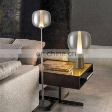 Chrome/Gold/Rose Gold Glass Table Light Post Modern Table Lamp Glass Bedside Night Lamp thumbnail-5