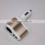 Multi Car Adapter New Design 12V Car Cigar Lighter Adapter With Two USB Output With English Retail Box thumbnail-3
