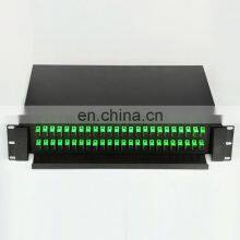 2U 19'' Sliding Type Rackmount Fiber Optic 48 Port Patch Panel Optical Cable SC APC 48 Core Drawer Type Terminal Box thumbnail-2
