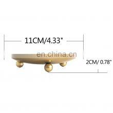 Iron Plate Candle Holder for LED & Wax Candles Incense Cones thumbnail-5